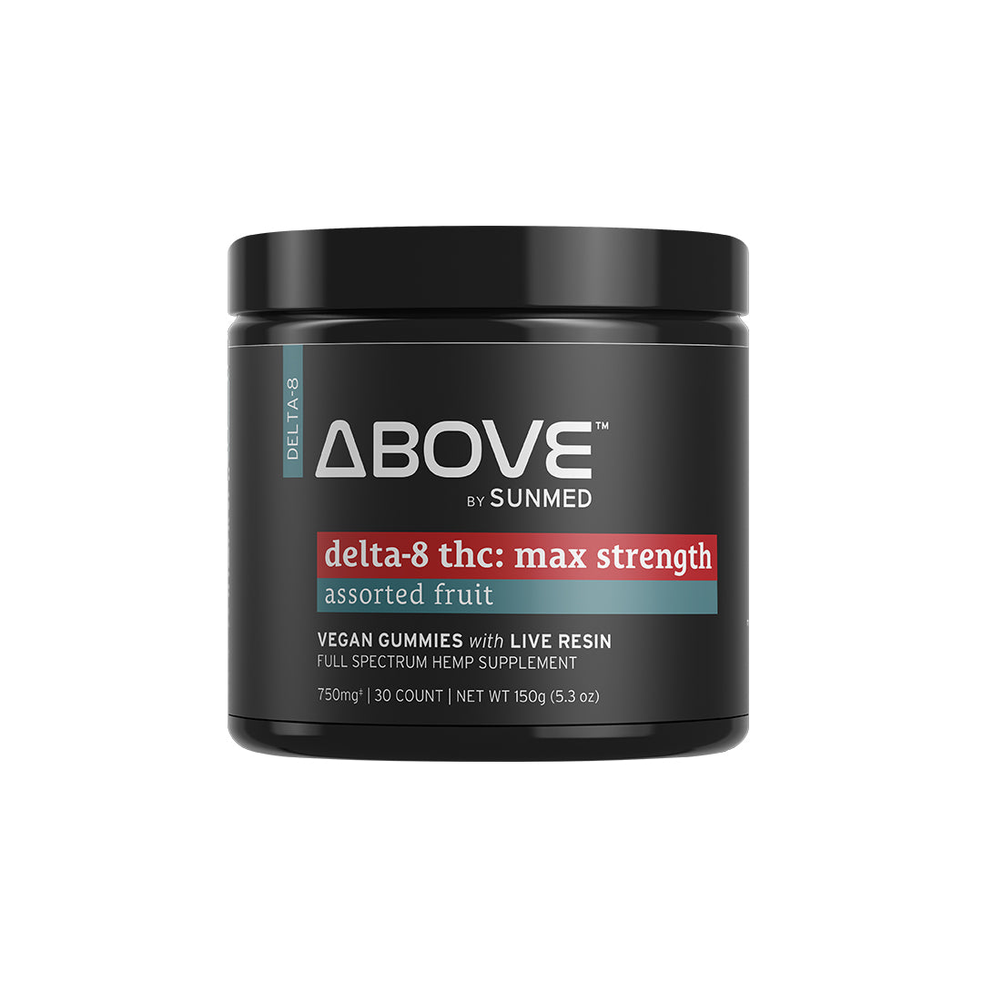 Above Delta-8 Live Resin Gummies Sunmed CBD Above Delta-8 Live Resin Gummies Sunmed CBD