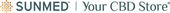 Logo with a golden sun emblem and text