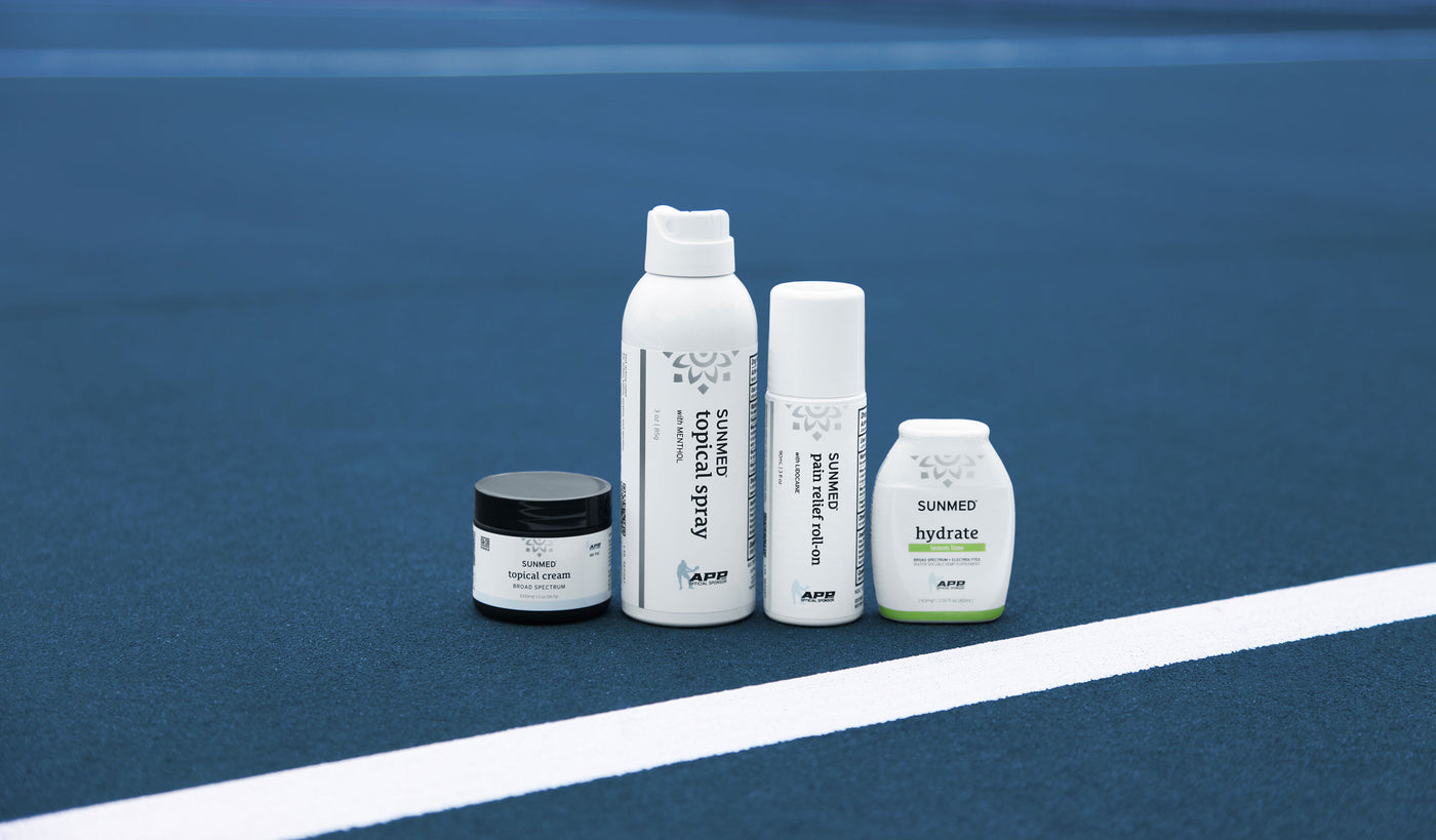 Sunmed & Your CBD Store Sign On As Official CBD Product & Recovery Sponsor For Association Of Pickleball Professionals’ APP Tour