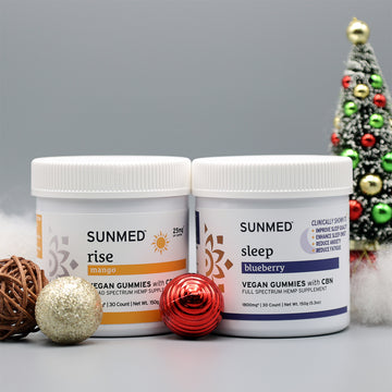 Two jars of Sunmed CBD&