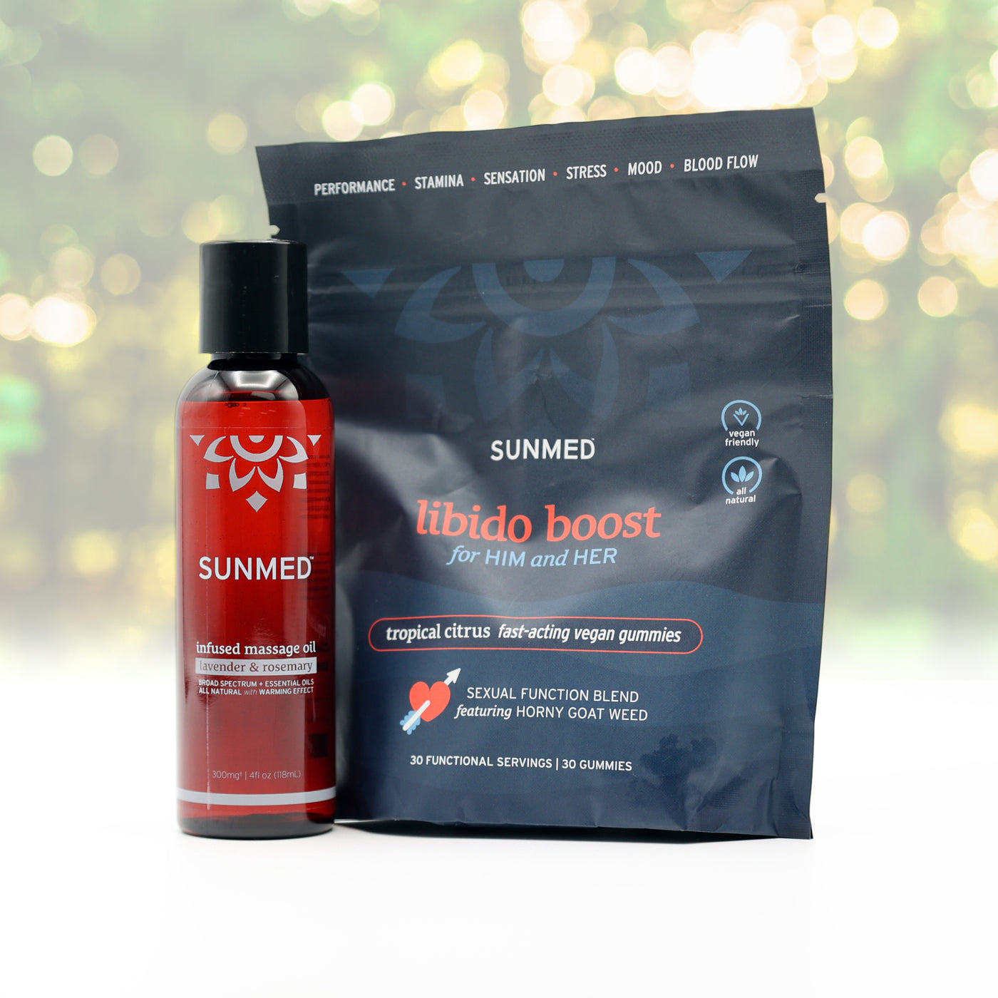 Libido Gummies + Massage Oil Bundle