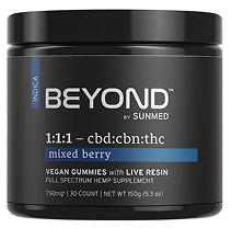 Beyond 1:1:1 Indica Live Resin Gummies