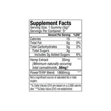Supplement Facts label displaying nutritional information and ingredients for Sunmed CBD’s Broad Spectrum Neuro Water Soluble CBD Gummies Starter Pack, offering a well-rounded cannabinoid experience.