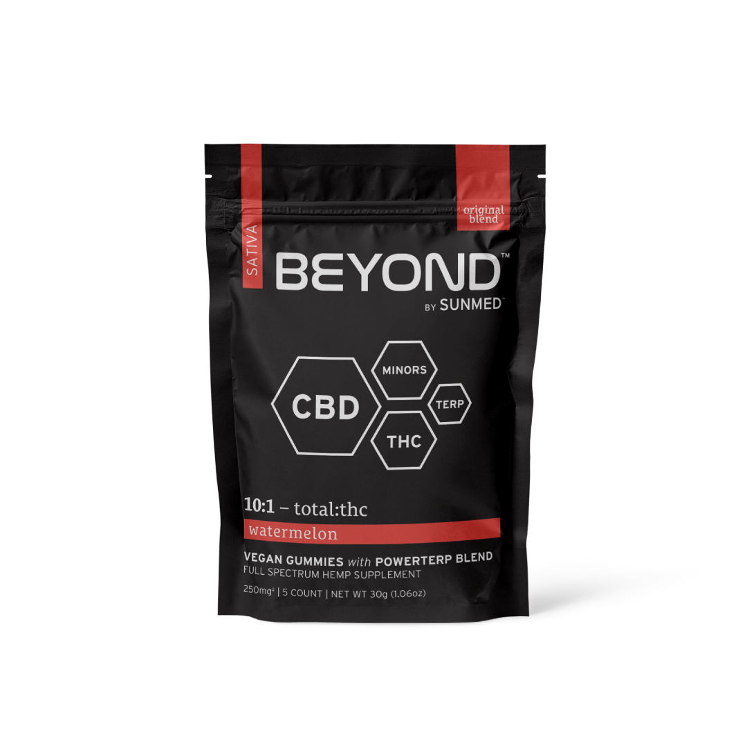 Beyond Sativa Watermelon Trial Pack 5 Count - 125mg