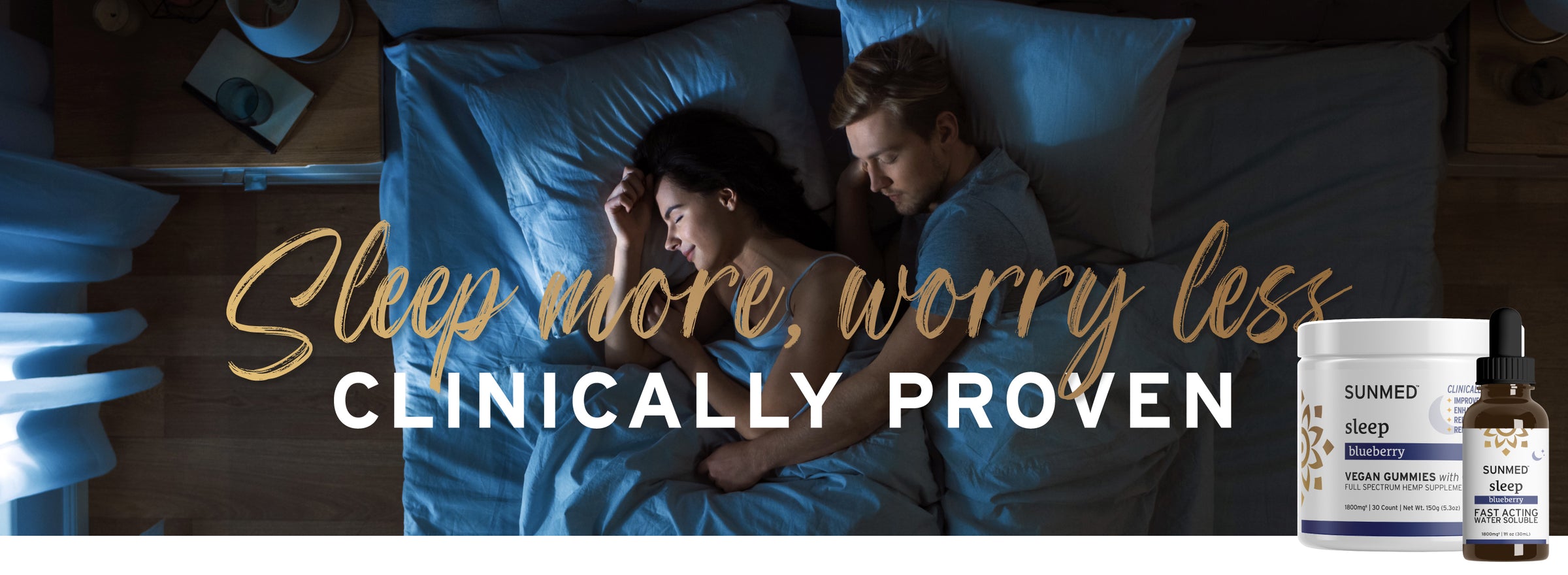 better sleep less anxiety clinically proven