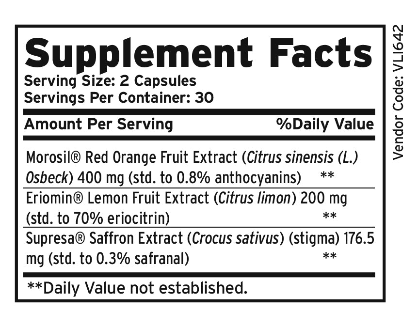 The Sunmed CBD GLP1 Supplement for Weight Management & Cravings label lists red orange, lemon fruit, and saffron extracts as ingredients with serving info for weight and GLP-1 support.