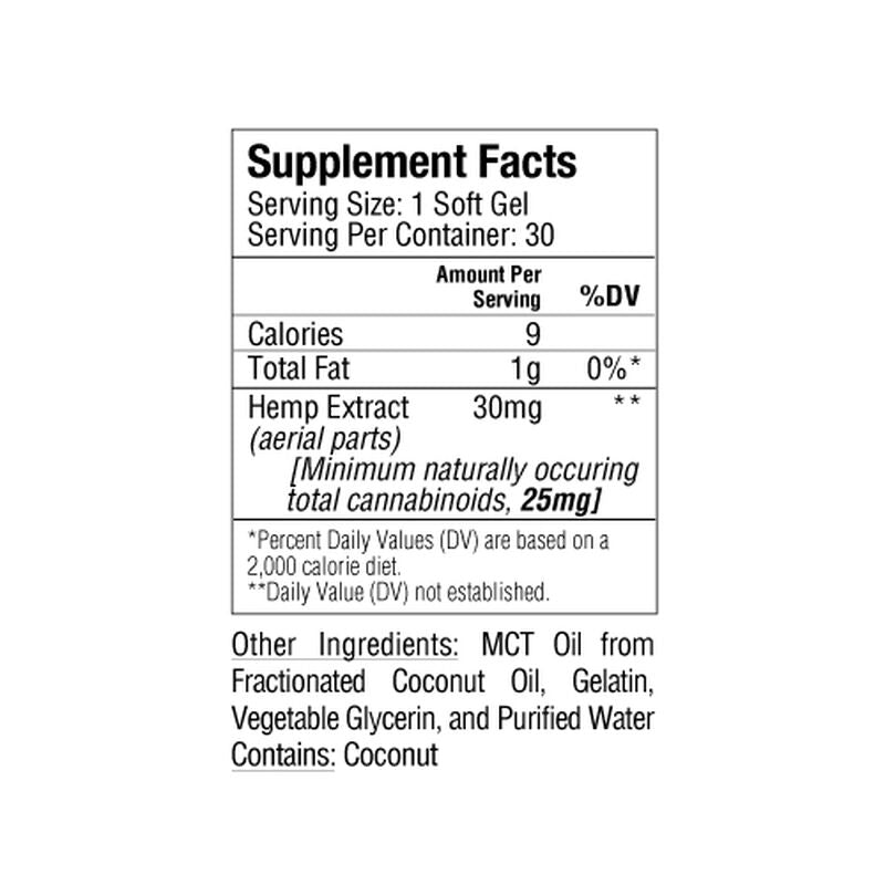 The supplement facts label on Sunmed CBD’s Full Spectrum CBD Soft Gel Capsules provides detailed information about hemp extract, calorie content, total fat, and additional ingredients like MCT oil and gelatin. These capsules are formulated to enhance your wellness routine.